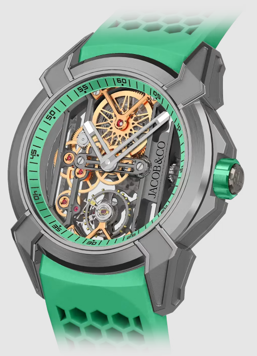 Fake Jacob & Co Epic x skeleton MINT EX113.20.AB.AA.A watch